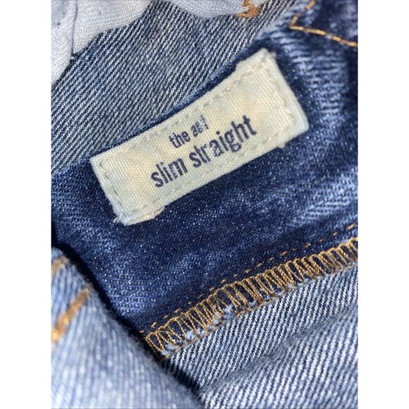 ABERCROMBIE Kids Jeans Boys Youth Size 16 Slim Leg Classic Straight Blue Denim - Picture 11 of 12